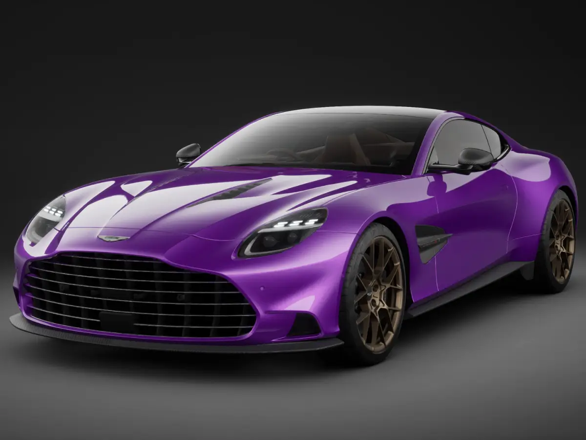 Aston Martin Vanquish Digital Violet